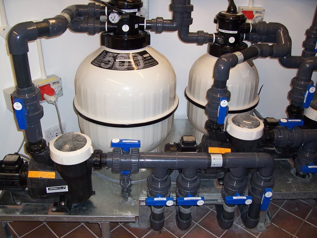Pool filtration equipment